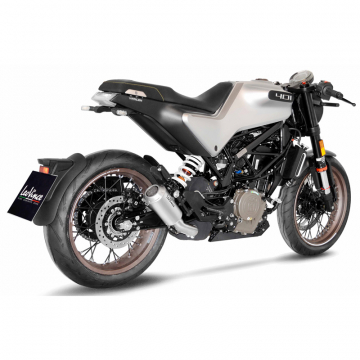 view LeoVince 15242 LV-10 Stainless Slip-on Exhaust for Husqvarna Vitpilen/Svartpilen '20-