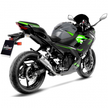 view LeoVince 15400T LV Corsa Titanium Slip-on Exhaust for Kawasaki Z400/Ninja 400 '18-