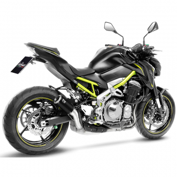 view LeoVince 15402B LV Corsa Black Slip-on Exhaust for Kawasaki Z900/ABS '17-