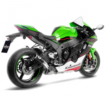 view LeoVince 15406C LV Corsa Carbon Slip-on Exhaust for Kawasaki Ninja ZX-10R/RR '16-