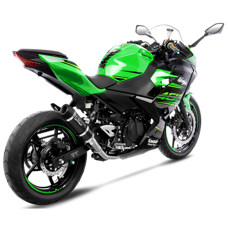 LeoVince 3389E GP Corsa Evo Slip-on Exhaust, Carbon for Kawasaki