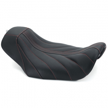 view Mustang 75107AB Revere Journey Gravity Solo Seat for Harley Dyna '06-'17