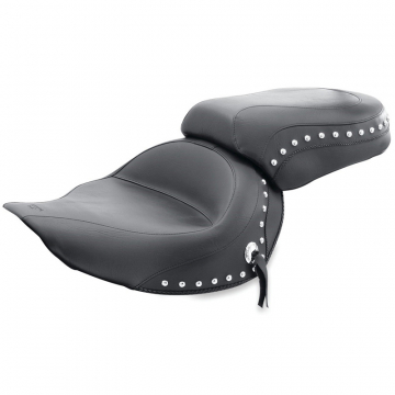 view Mustang 76122 Wide Touring Solo Seat, Black for Yamaha Roadliner & Stratoliner '06-'15
