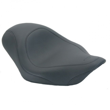 view Mustang 76724 Wide Tripper Solo Seat, Black for Harley-Davidson Sportster '04-'21