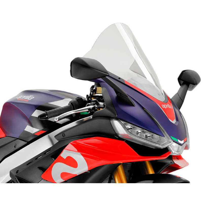 Pod Racing Windshield Puig 20771W R-Racer Windshield for Aprilia RSV4/Factory (2021 ...
