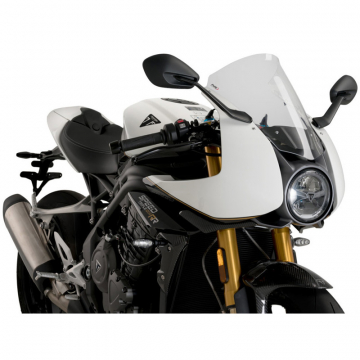 view Puig 21262W R-Racer Windshield for Triumph Speed Triple 1200 RR (2021-)