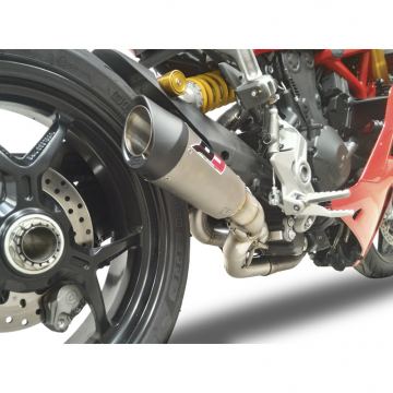 view QD ADUC0500013 Gunshot 60 Racing 2-1 Full Exhaust, Titanium for Ducati Supersport 939