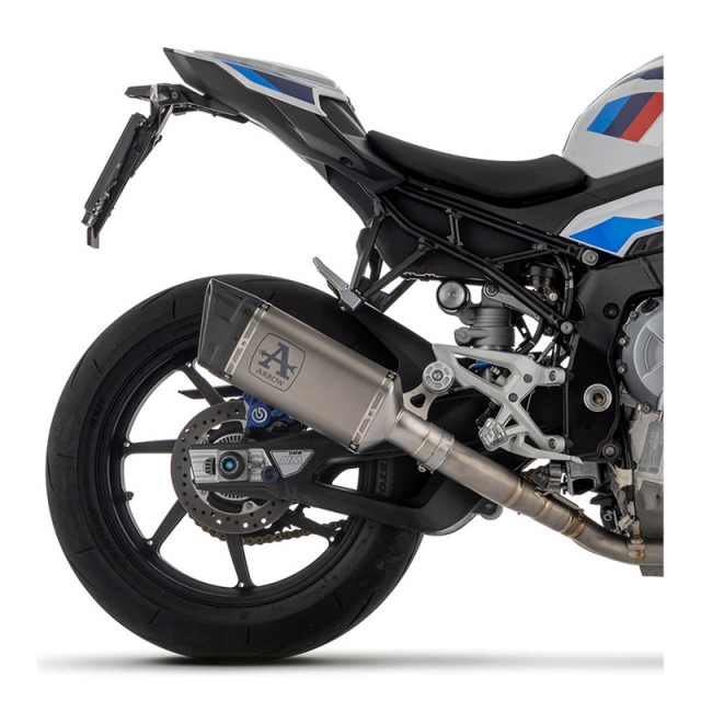 Arrow 71006PT Pista Slip-on Racing Exhaust for BMW S1000R/RR