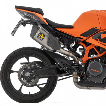 view Arrow 71229PTZ Competition Pista Full Exhaust, Titanium/Carbon for KTM RC 390 '22-