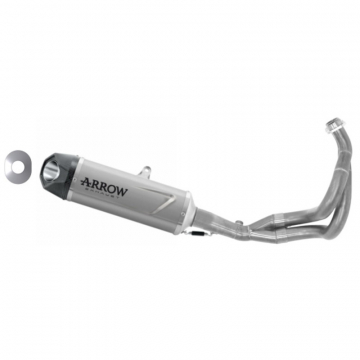 view Arrow 71961PKW Indy Race Evo Full Exhaust for Kawasaki Ninja 650 / Z650 (2021-)