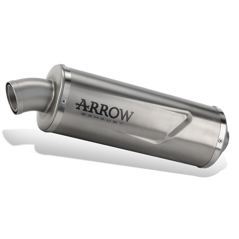 Arrow 72646PO Indy Race Evo Homologated Exhaust, Titanium for