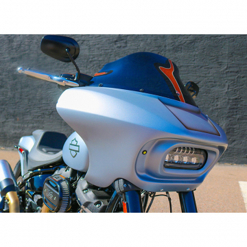 view Bagger Nation SFK-FB-9 Sharknado Fairing Kit for Harley M8 Fat Bob '18-