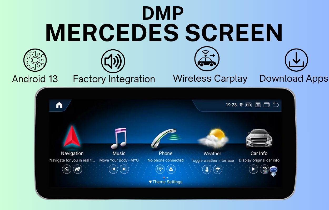 Wireless Carplay & Android Auto (W447) Mercedes V-Class – DMP Car Design