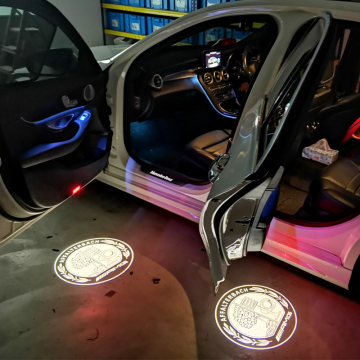 view Mercedes-Benz Logo Projection Door Light - DMP Laser Projector for Mercedes Models