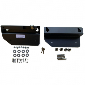 view Leather Works HDBRKT23 Quick Mount Brackets for Harley Softail Breakout (2023-)