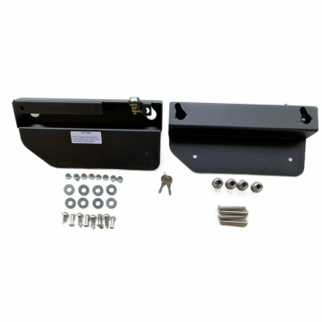view Leather Works HDDYFB08 Quick Mount Brackets for Harley Wide Glide '06-'09/Fat Bob '08-'17