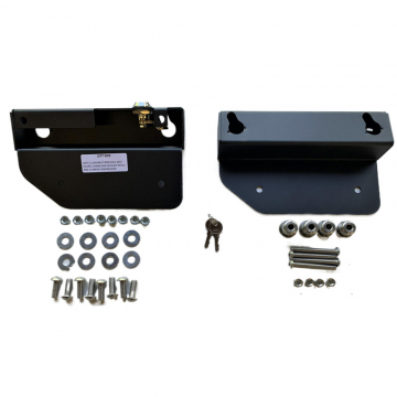view Leather Works HDSPT04 Quick Mount Brackets for Harley Sportster '04-'22