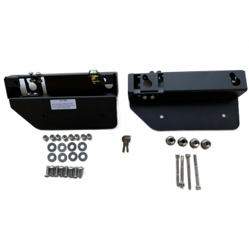 view Leather Works HOSTATE-BR Quick Mount Brackets for Honda VT1300 Interstate, Sabre & Stateline