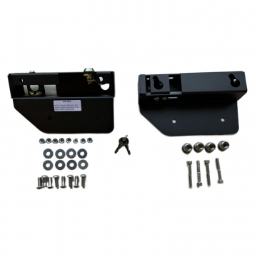 view Leather Works YA650CU Quick Mount Brackets for Yamaha V-Star 650 Custom (1998-2018)