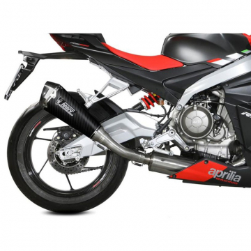 view Mivv A.013.LDRC Delta Race Full Exhaust, Carbon for Aprilia RS/Tuono 660 '20-
