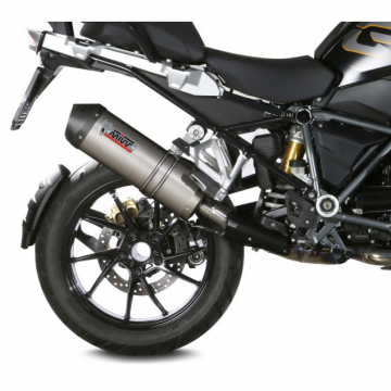 view Mivv B.034.LNC Oval Slip-on Exhaust, Titanium for BMW R1250GS/Adventure '19-