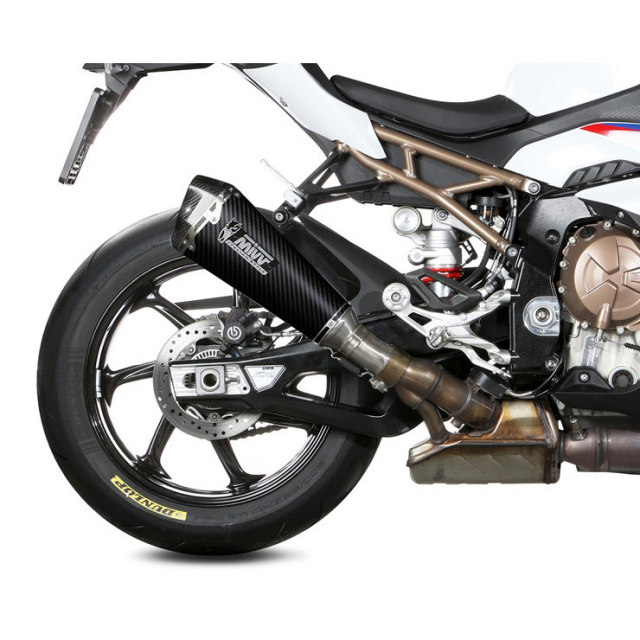 Mivv B.036.LDRC Delta Race Slip-on Exhaust, Carbon for BMW S1000RR
