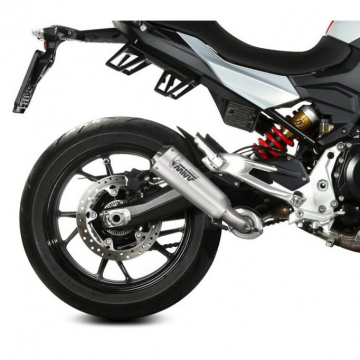 view Mivv B.038.LC4T X-M1 Slip-on Exhaust, Titanium for BMW F900R '20-