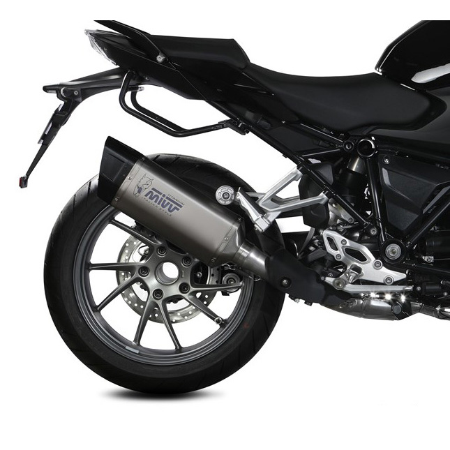 Mivv B.040.LR1T SR1 Slipon Exhaust, Titanium for BMW R1250R/RS (2021