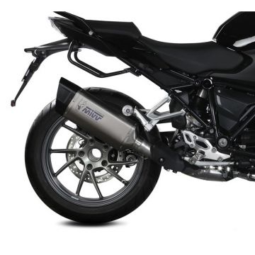 view Mivv B.040.LR1T SR-1 Slip-on Exhaust, Titanium for BMW R1250R/RS (2021-)