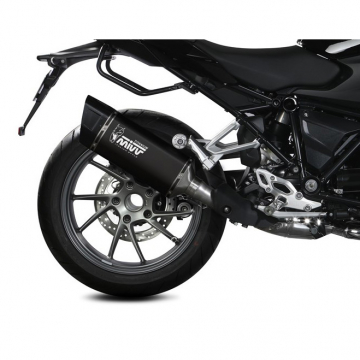view Mivv B.040.LR1TB SR-1 Slip-on Exhaust, Black Titanium for BMW R1250R/RS (2021-)