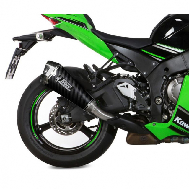 楽天市場】MIVV ミヴ GP BLACK スリップオンマフラー ZX-10R KAWASAKI