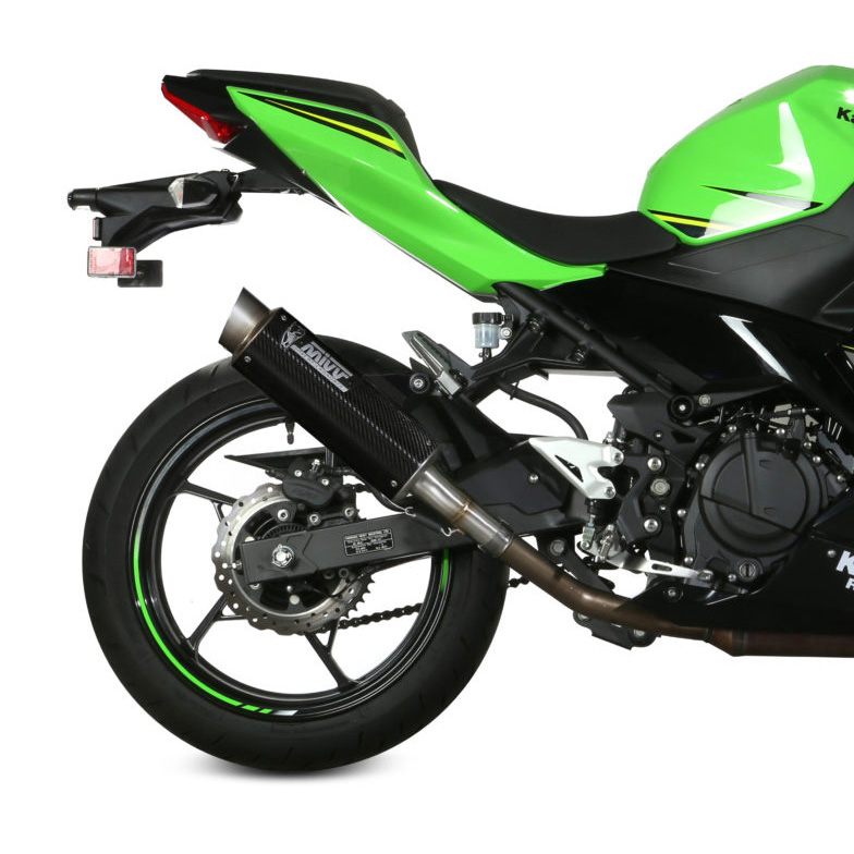 Mivv K.047.L2P GP Pro Slip-on Exhaust, Carbon for Kawasaki Ninja