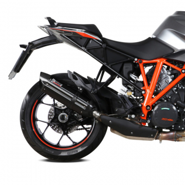 view Mivv KT.018.L9 Suono Slip-on Exhaust, Black Steel for KTM 1290 Super Duke GT '16-