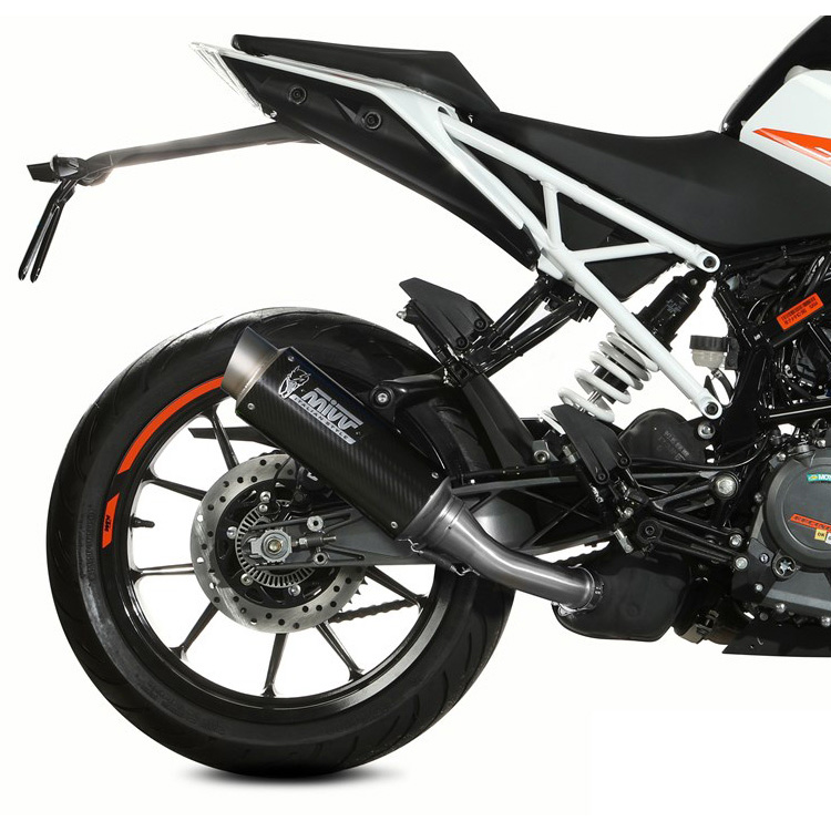 Pot D'échappement Complet 1 X 1 MIVV GP Carbone 390 Duke 2013