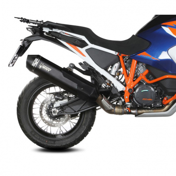view Mivv KT.027.LRB Speed Edge Slip-on Exhaust, Black for KTM 1290 Super Adventure '21-