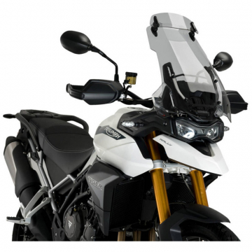 view Puig 20376H Touring Windshield with Visor for Triumph Tiger 900 & 850 Sport