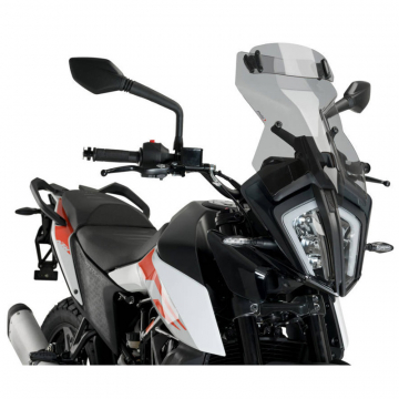 view Puig 20415H Touring Windshield with Visor for KTM 390 Adventure (2020-)