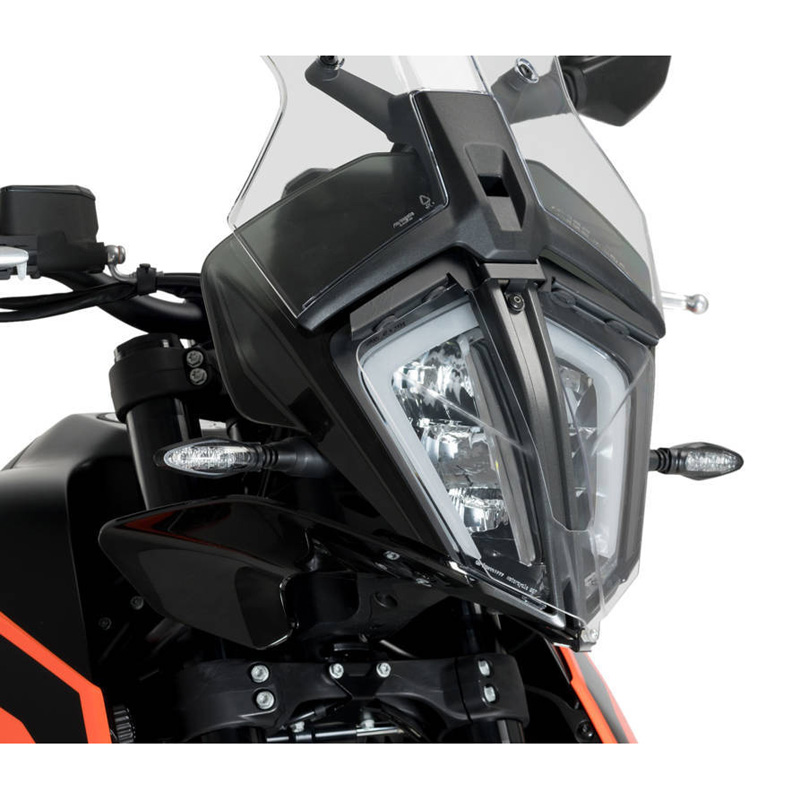 Puig 20416W Headlight Protector, Clear for KTM 390/790/890 Adventure