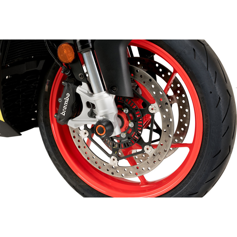 フェラーリ328・348・モンディアルフロントハブABSプロティクトリング新品 Puig 20607N PHB19 Front Fork Protectors for Aprilia RS660/Tuono