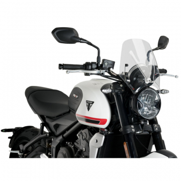 view Puig 20638W New Generation Sport Windshield for Triumph Trident 660 '21-