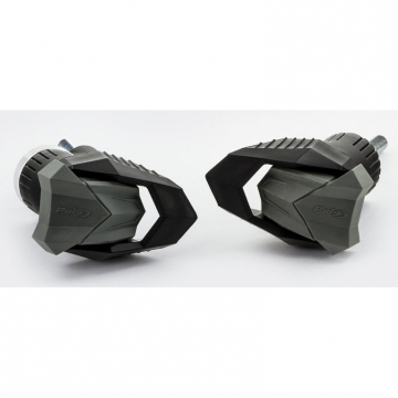 view Puig 20792N R19 Frame Sliders, Black for Honda CBR650R (2019-)