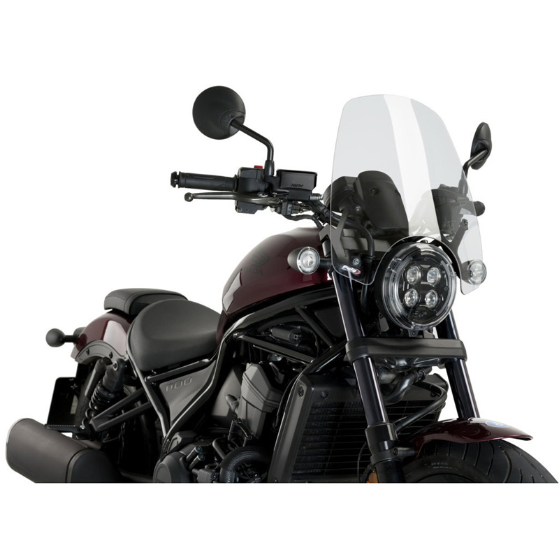 Puig 20820W New Generation Touring Windshield for Honda Rebel 1100
