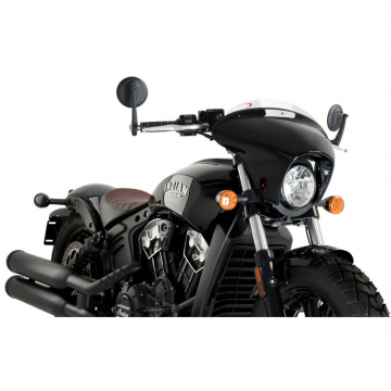 view Puig 21073W Batwing SML Sport Windshield for Indian Scout Bobber (2018-)