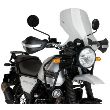 view Puig 21122W Touring Windshield for Royal Enfield Himalayan (2021-)