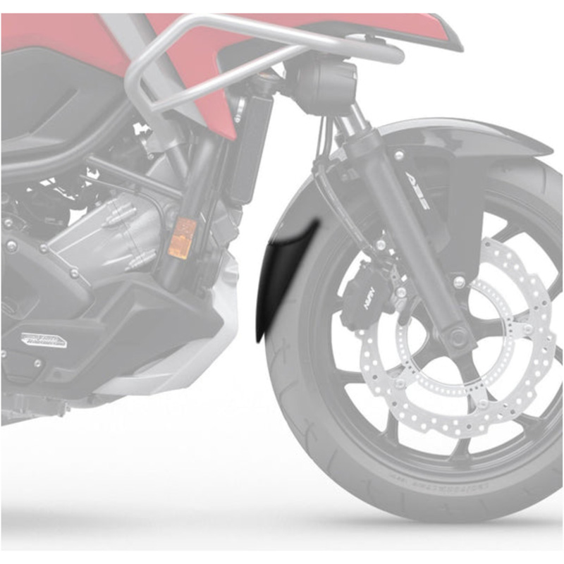 ブンタ Puig 21167N Front Fender Extension, Black for Honda NC750X (2021
