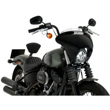 view Puig 21214W Batwing SML Windshield for Harley Softail Street Bob FXBB (2021-)