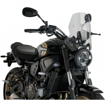 view Puig 21430W New Generation Touring Windshield for Yamaha XSR700 (2021-)