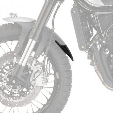 view Puig 3516N Front Fender Extension, Black for Benelli Leoncino 500 (2017-)