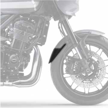 view Puig 3518N Front Fender Extension, Black for Kawasaki Z900RS (2018-)