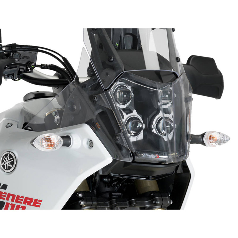 Puig 3733W Headlight Protector, Clear for Yamaha Tenere 700 (2019